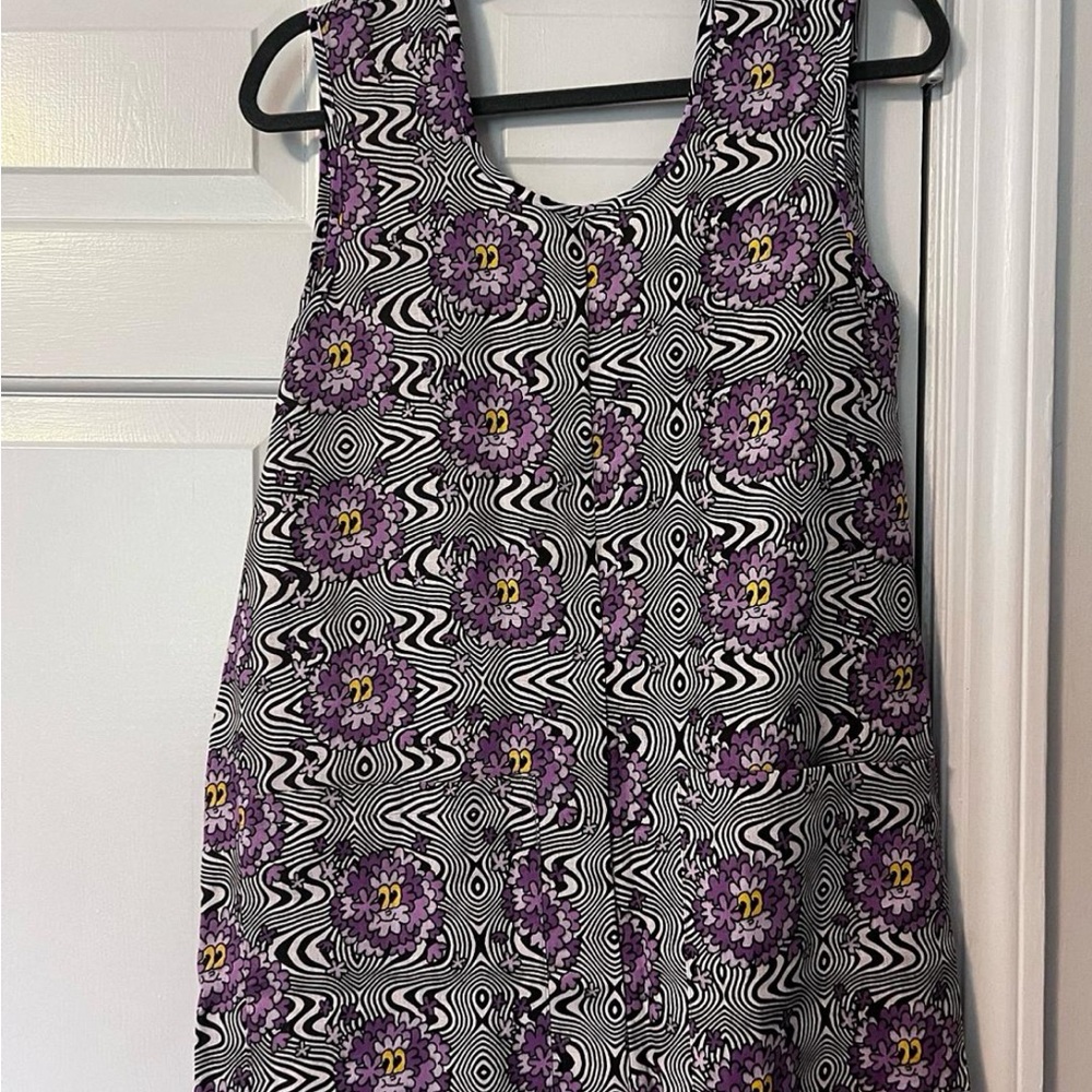 NOOWORKS JUMPSUIT GARDEN SUIT HAZE PATTERN med - Picture 3 of 6